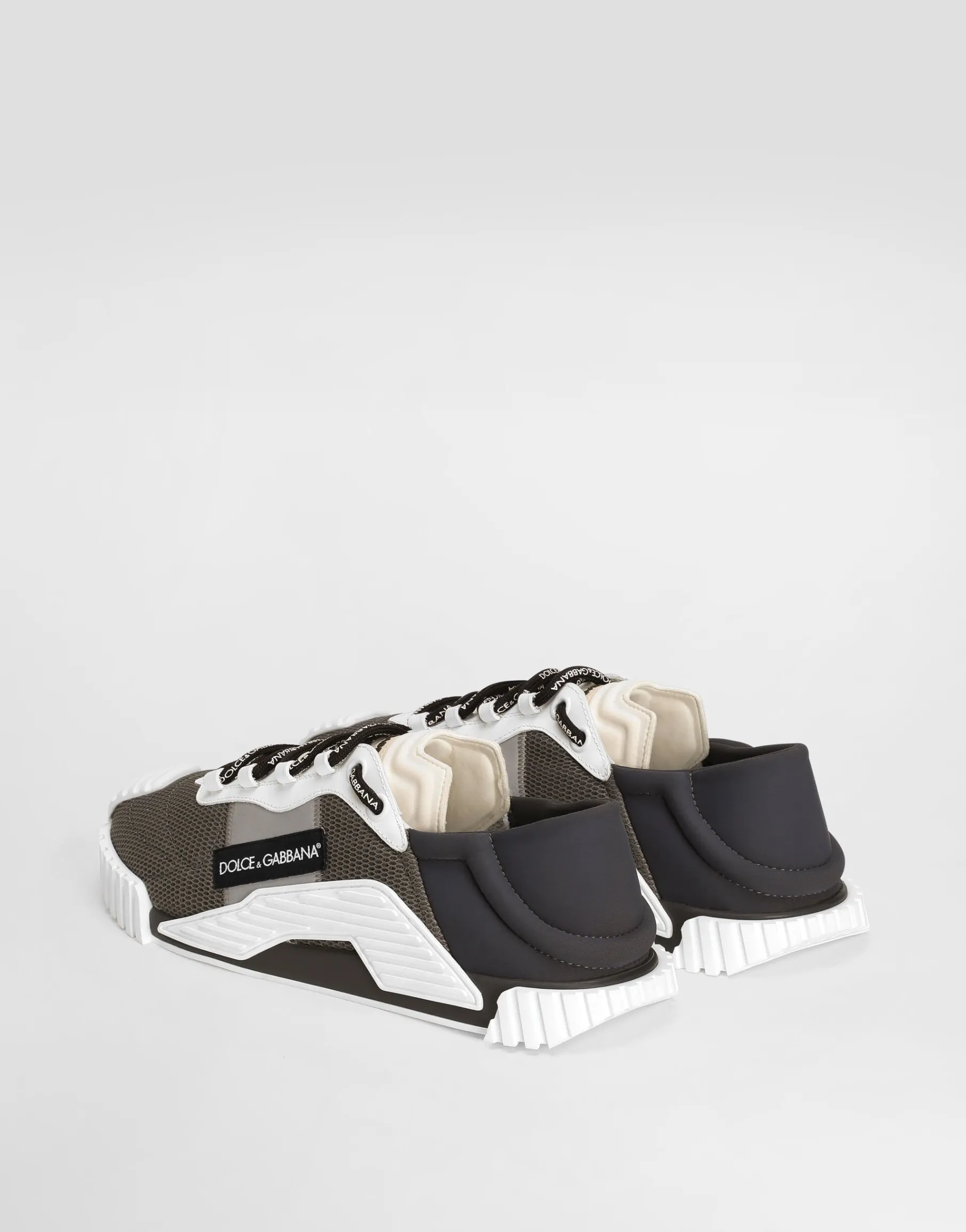 NS1 slip on sneakers in mixed materials