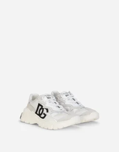 Nylon and leather Daymaster sneakers with DG logo