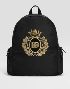 Nylon backpack with DG logo