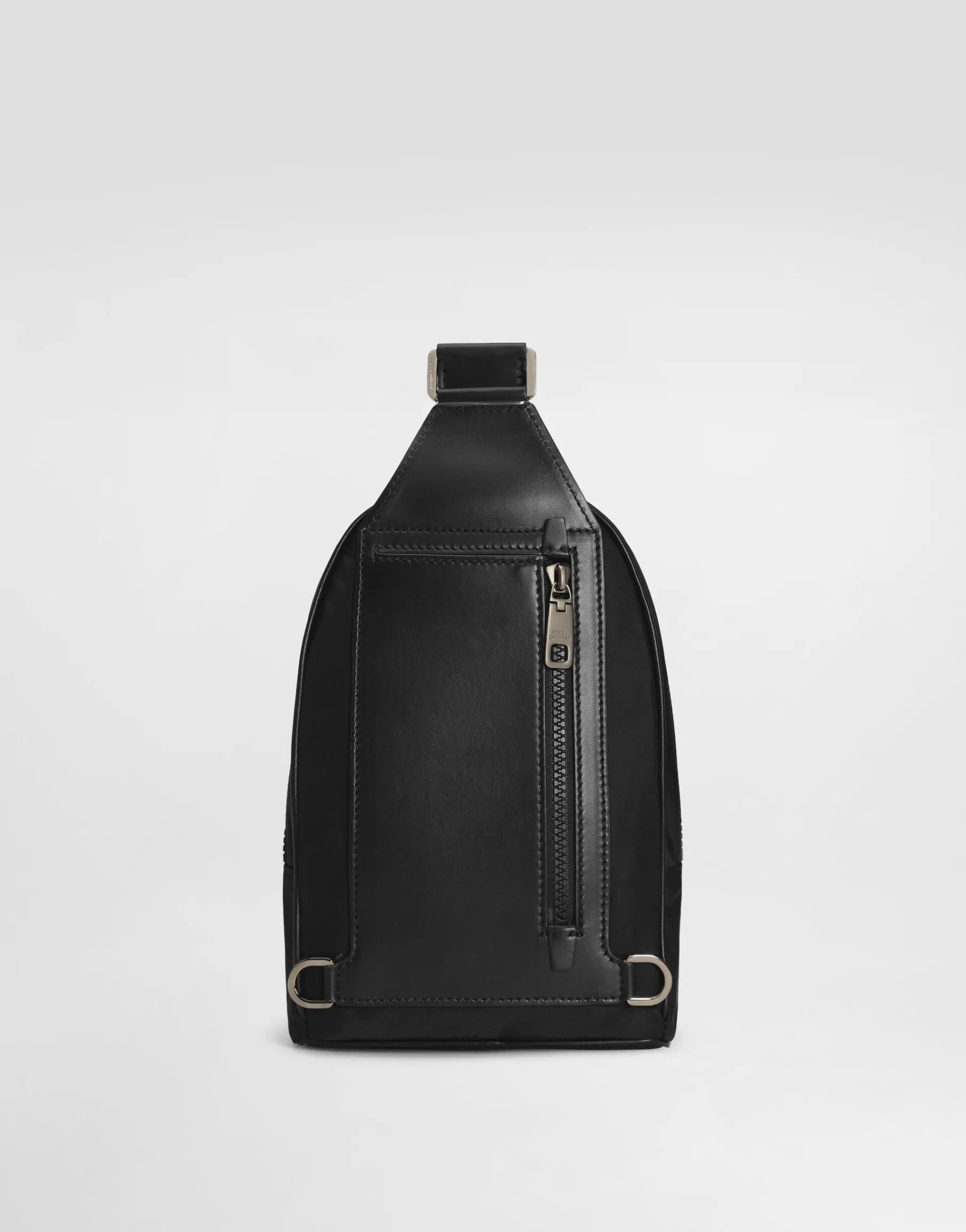 Nylon crossbody backpack