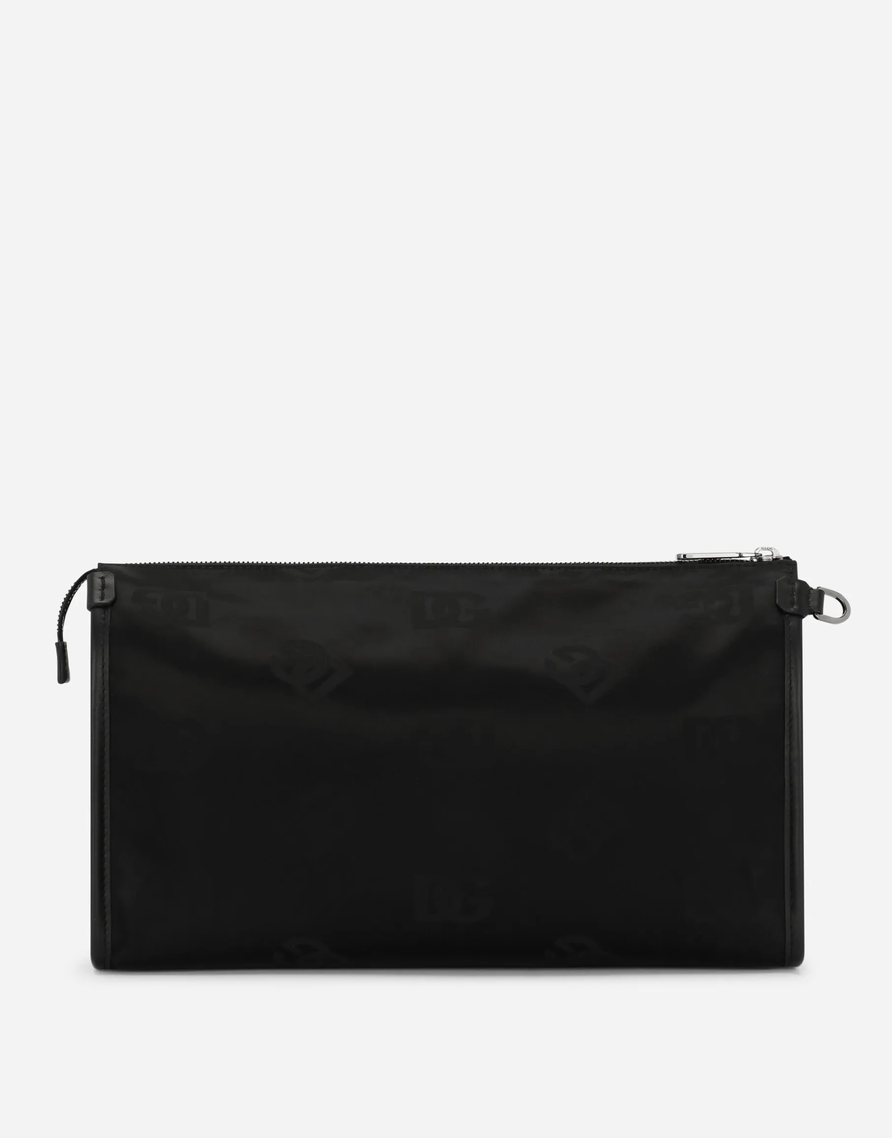 Nylon pouch with logo