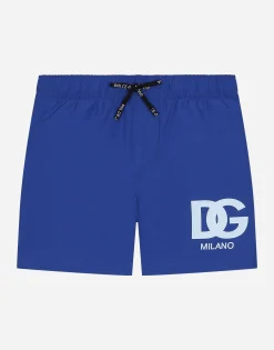 Nylon swim trunks