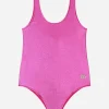 One-piece swimsuit with DG logo