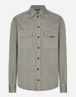 Oversize cotton shirt