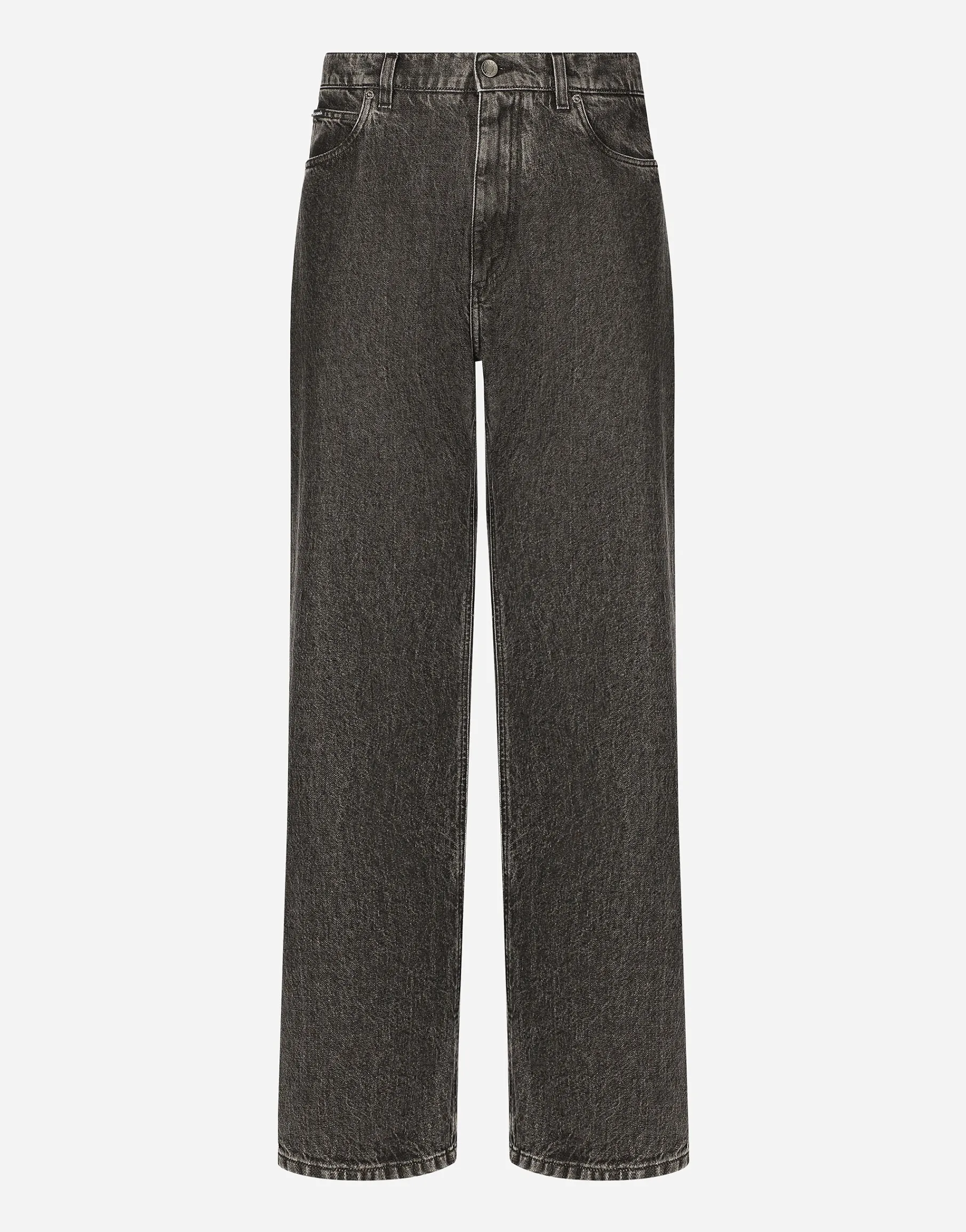 Oversize denim jeans