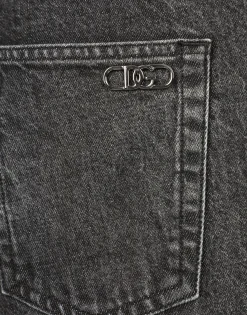 Oversize denim jeans