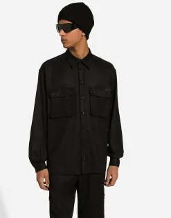 Oversize flannel shirt