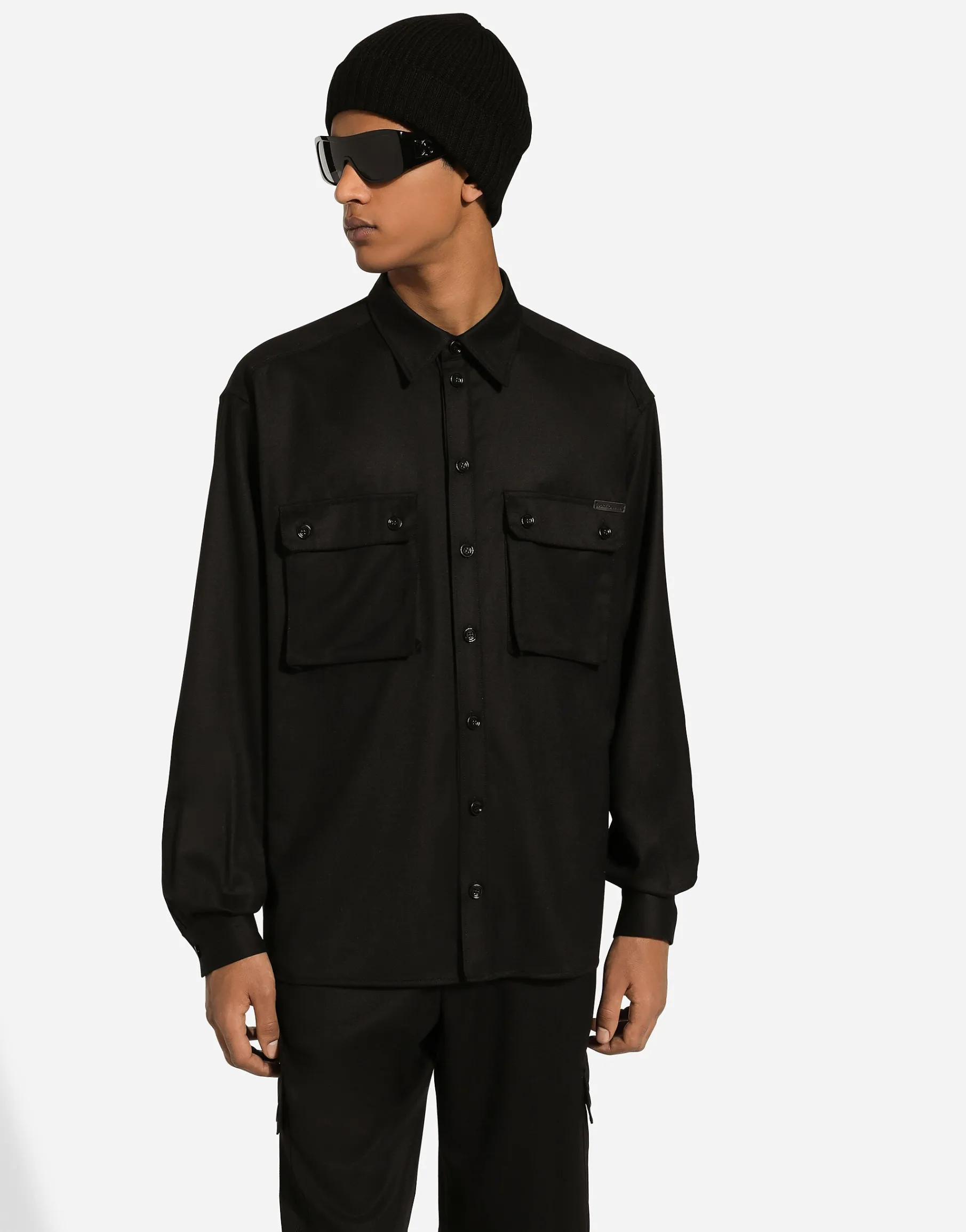 Oversize flannel shirt