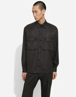 Oversize flannel shirt