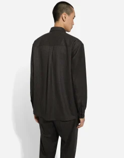 Oversize flannel shirt