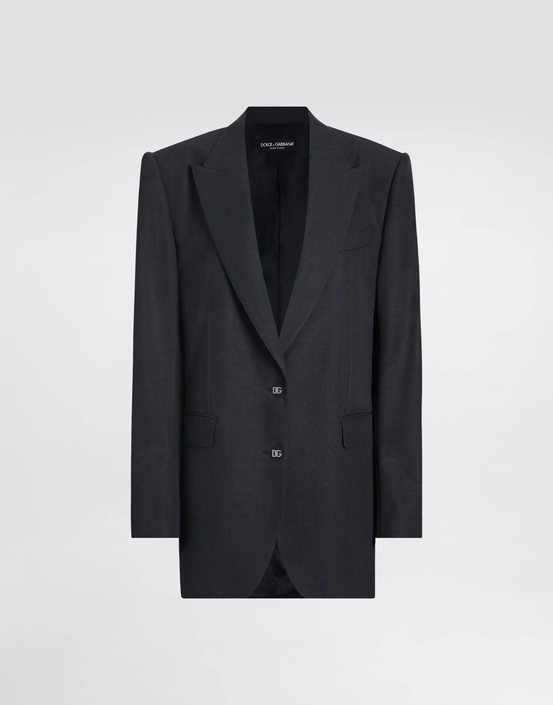 Oversize woolen jacket