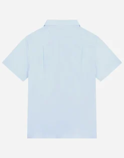 Oxford shirt with logo tag