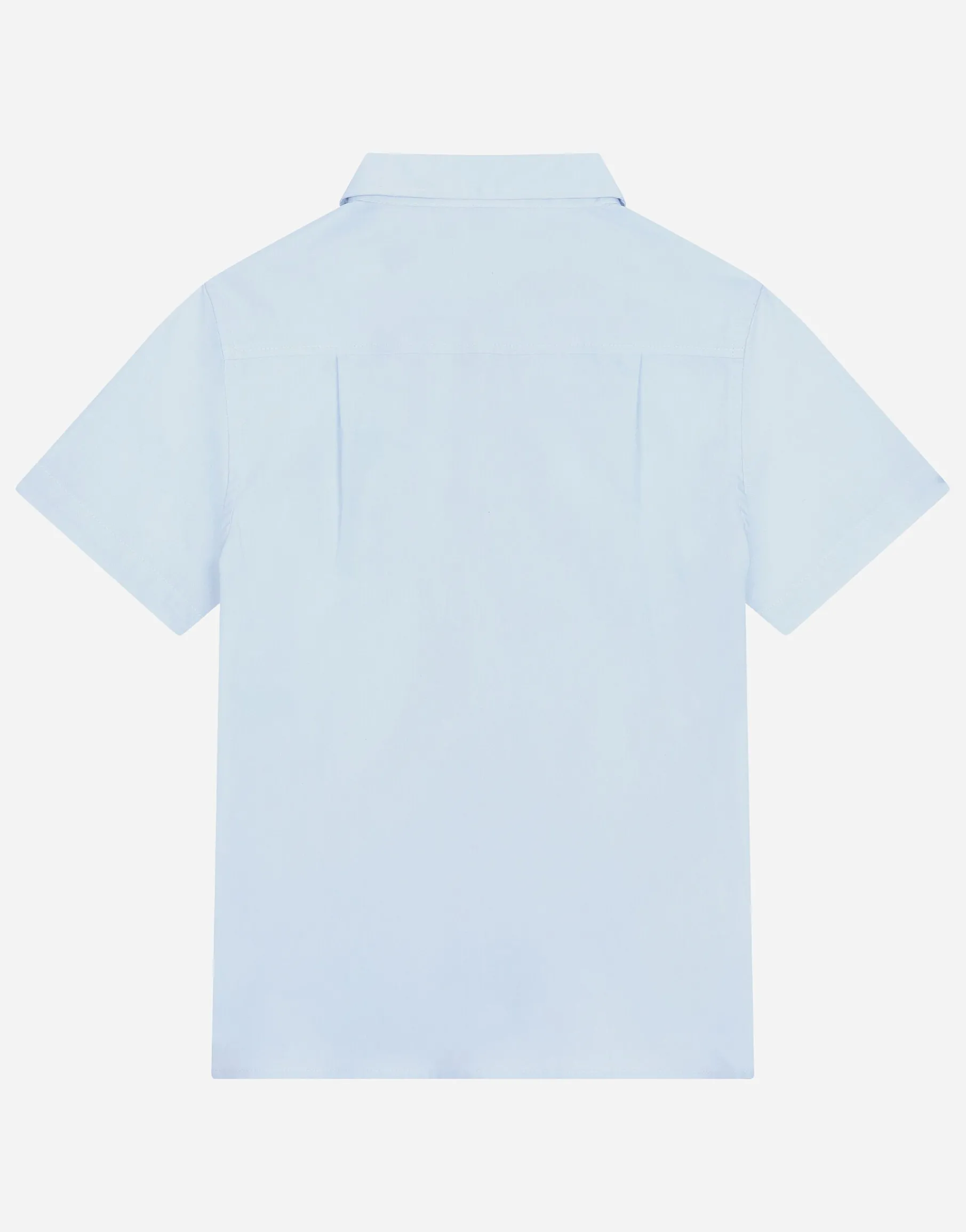 Oxford shirt with logo tag