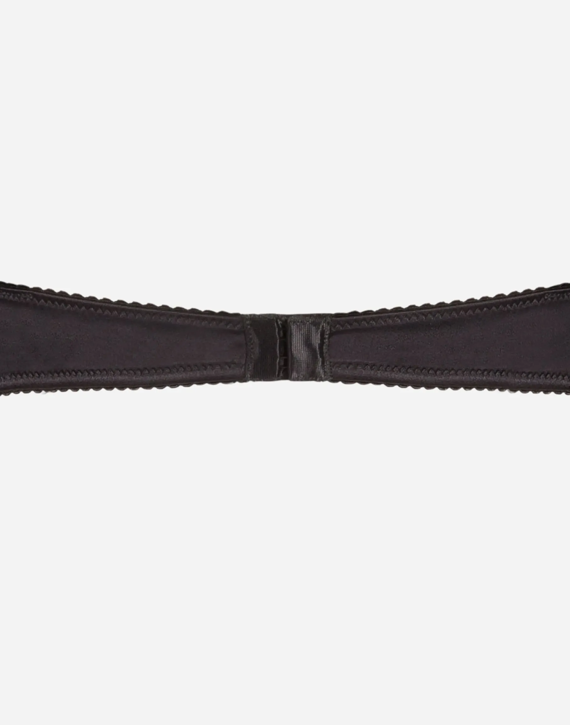 Padded balcony bra in satin with lace