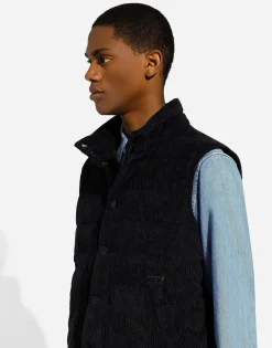Padded lined vest