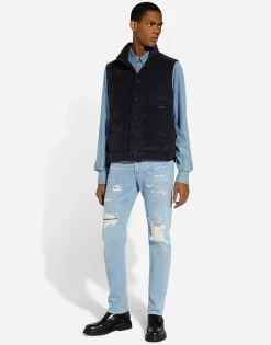 Padded lined vest