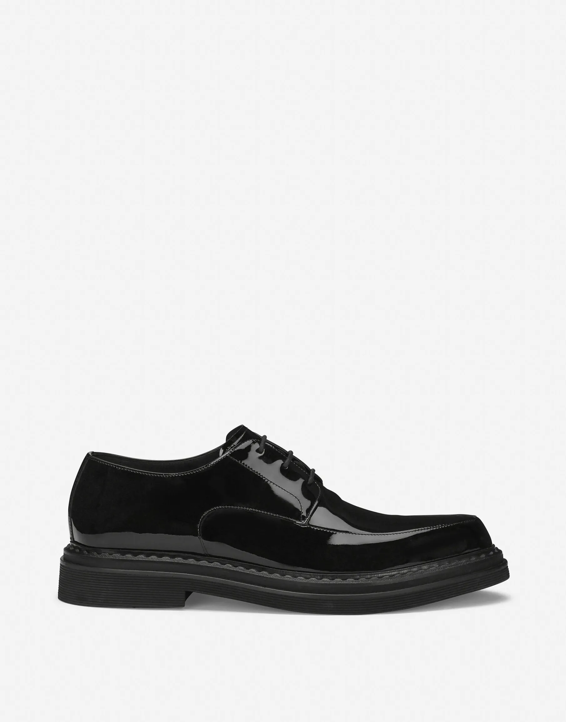 Patent leather Derby shoes