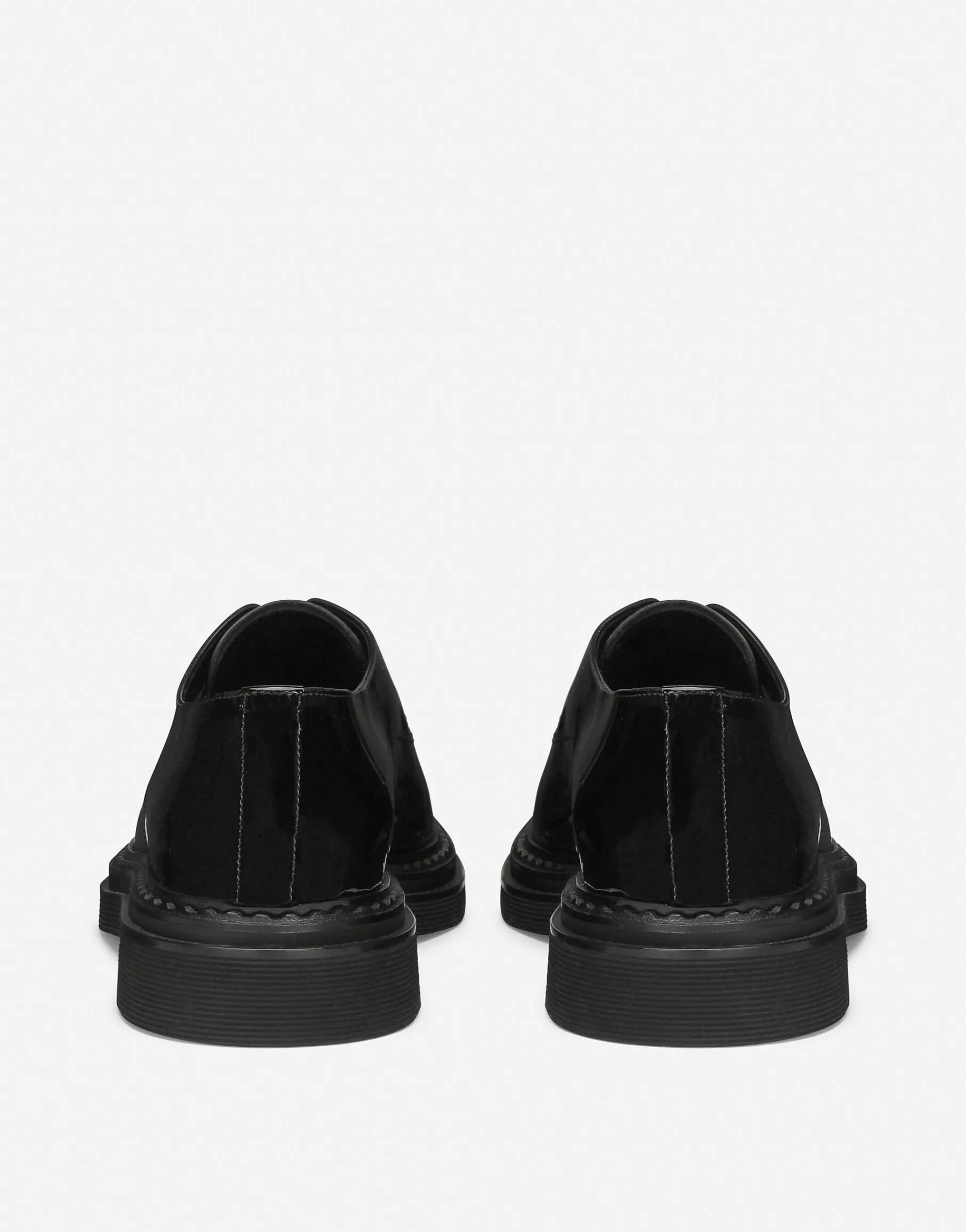 Patent leather Derby shoes