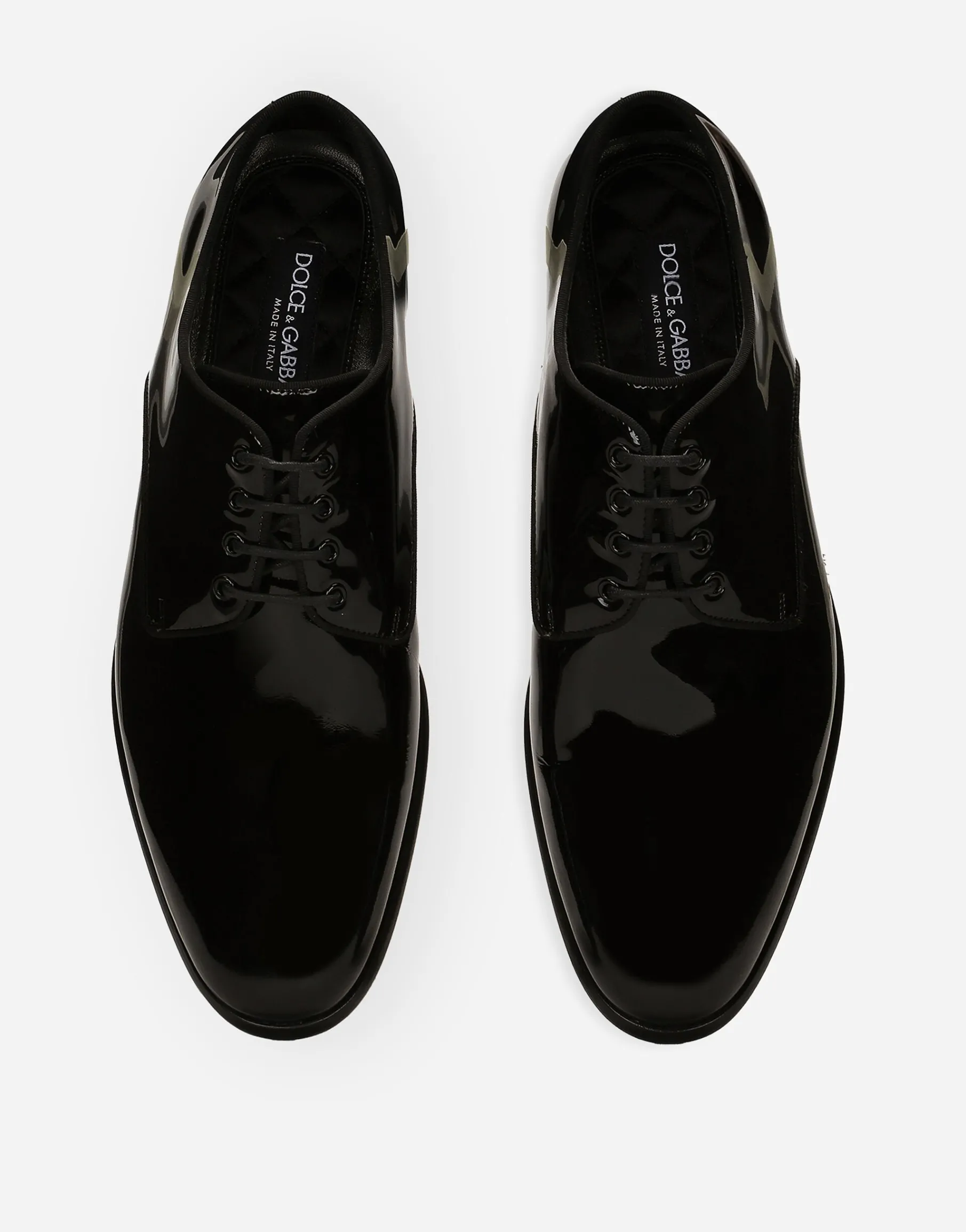 Patent leather Derby shoes