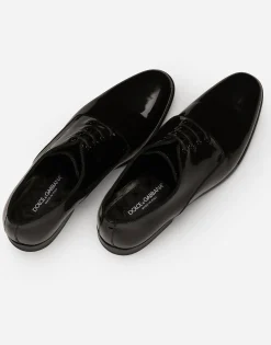 Patent leather Derby shoes