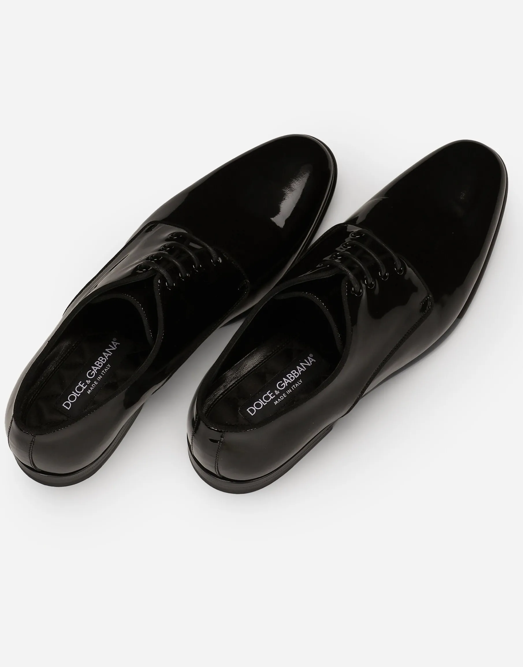 Patent leather Derby shoes