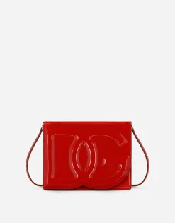 Patent leather DG Logo Bag crossbody bag