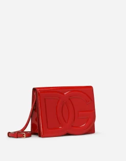 Patent leather DG Logo Bag crossbody bag