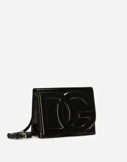Patent leather DG Logo Bag crossbody bag