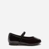 Patent leather mary jane ballet flats