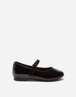 Patent leather mary jane ballet flats