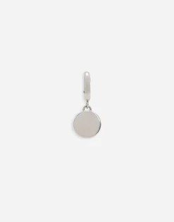 Pendant with rhinestone-detailed clasp