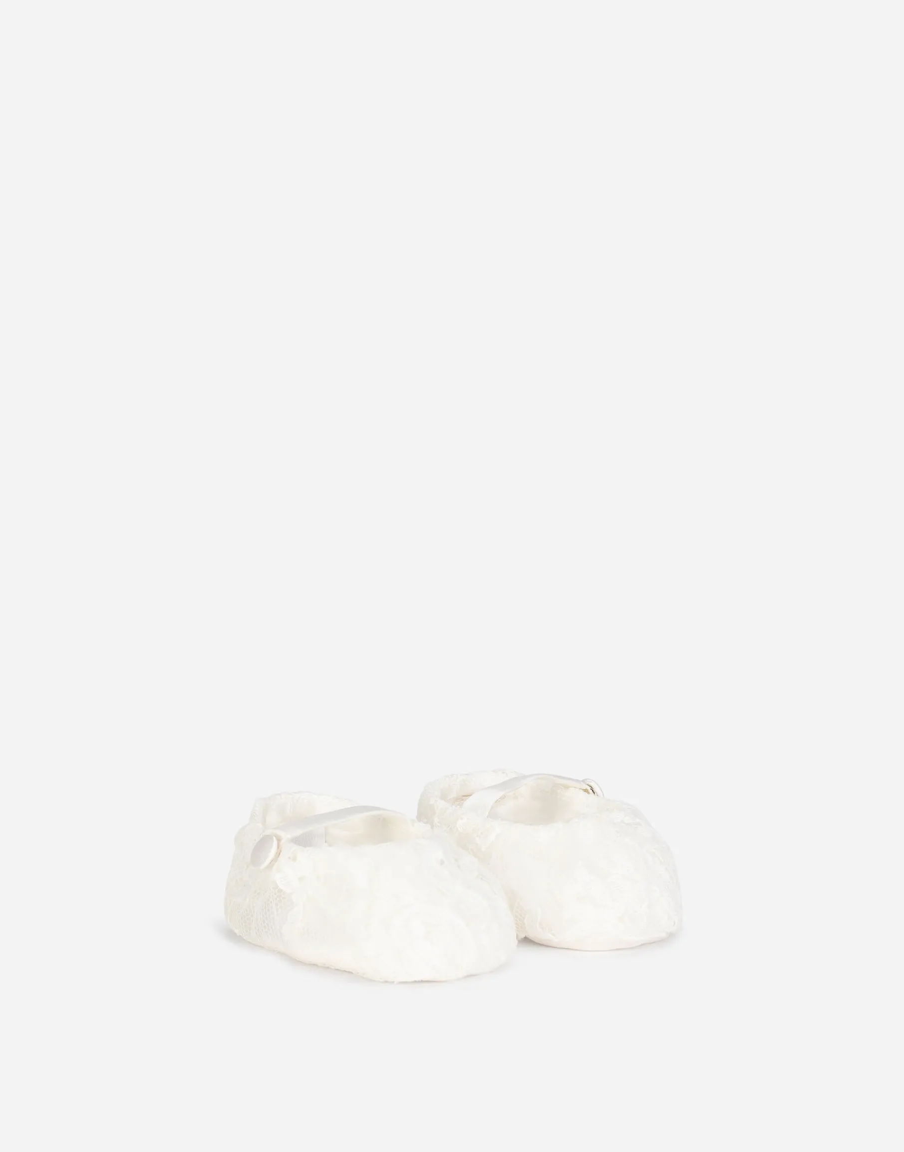 Picoted lace Mary Janes