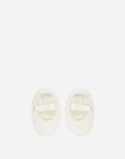Picoted lace Mary Janes