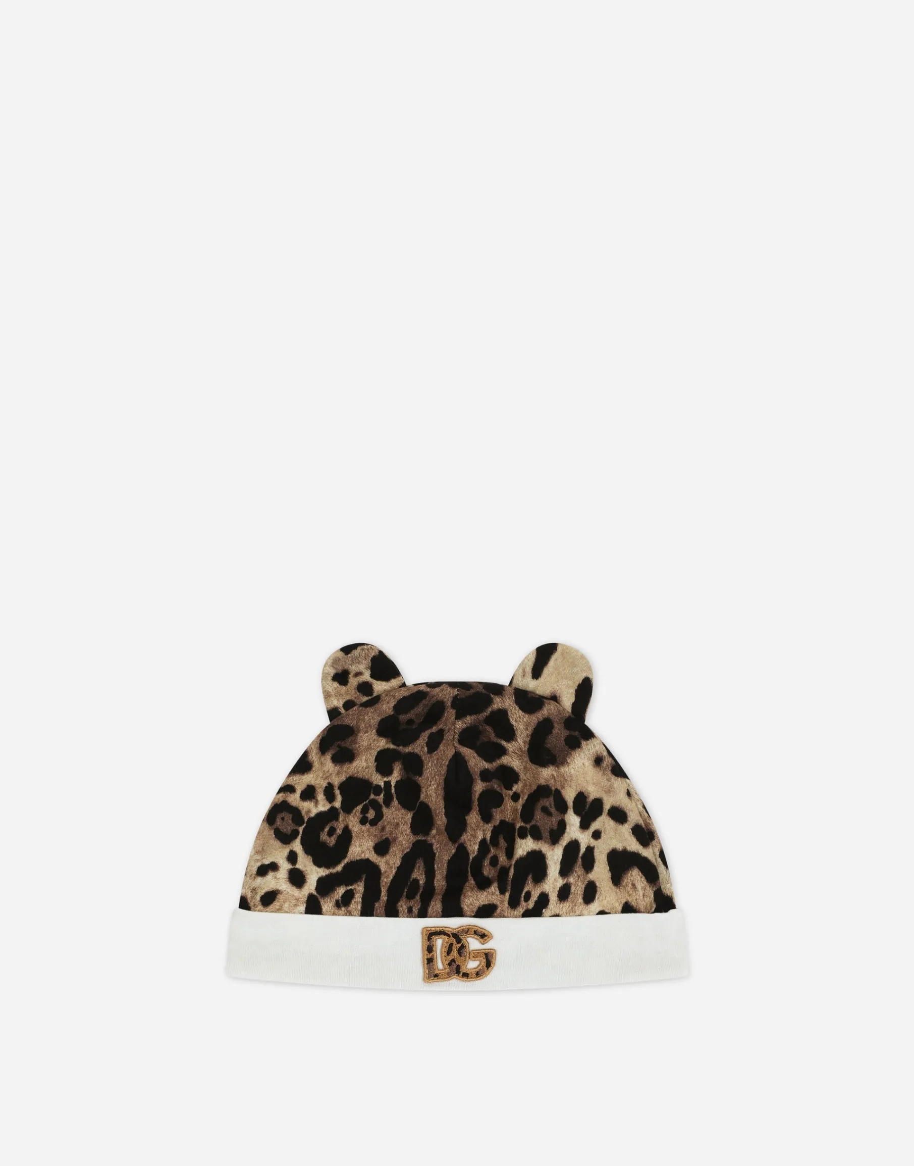 3-piece gift set in baby leopard-print jersey