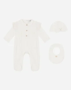 3-piece gift set in interlock jersey