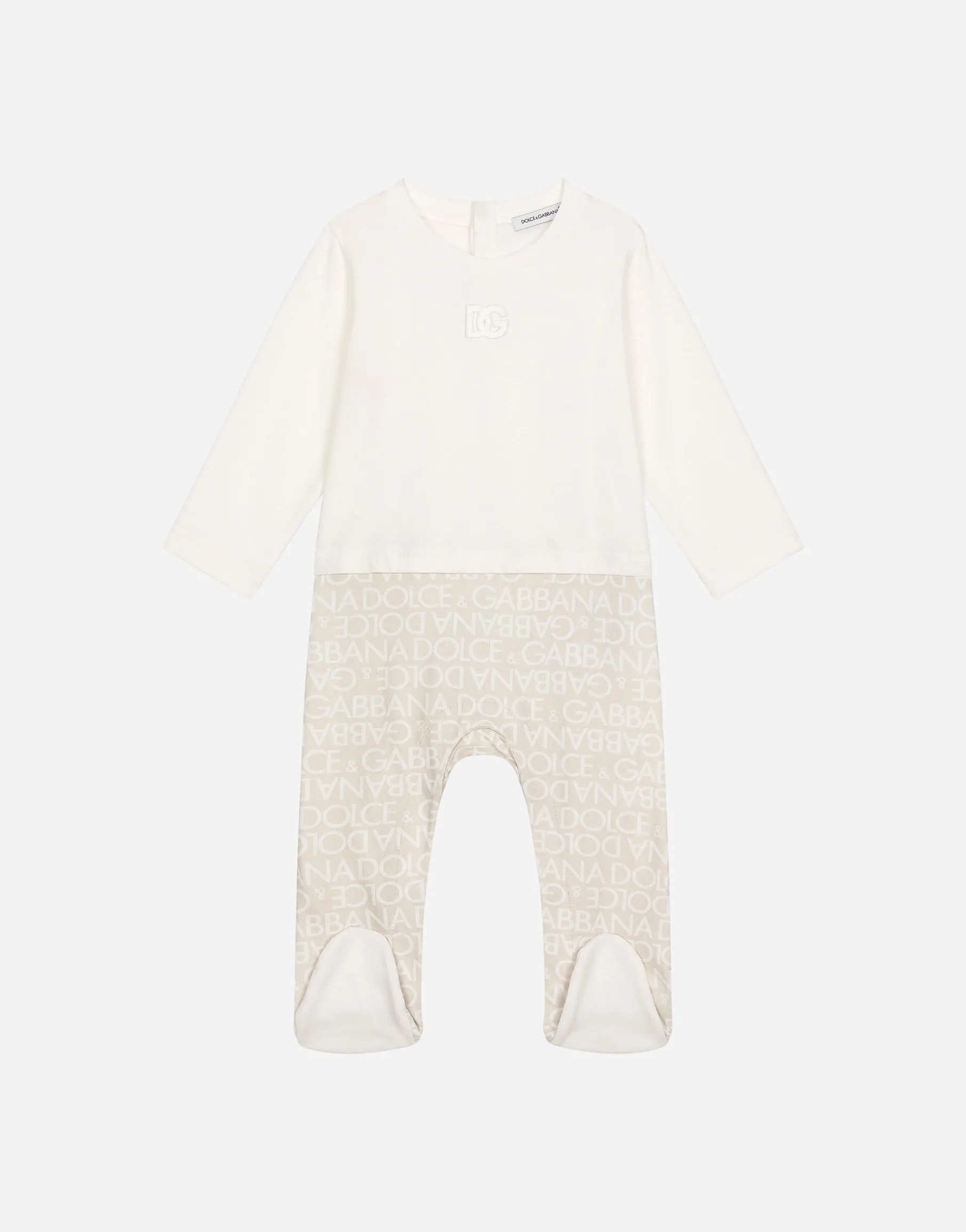 3-piece gift set in jersey with all-over logo print