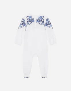 3-piece gift set in majolica-print jersey