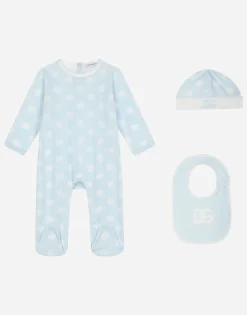 3-piece gift set with DG logo print