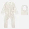 2-piece interlock gift set with DG Loves Newborn print