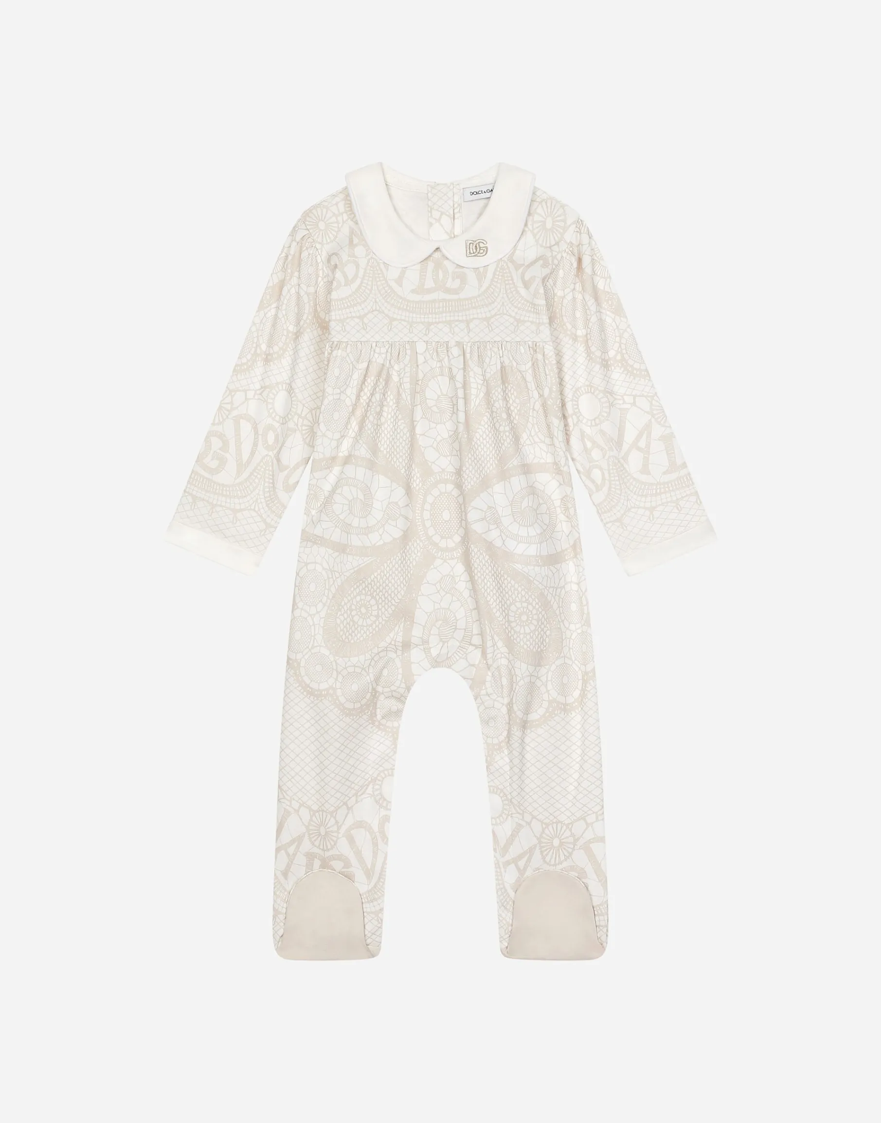 2-piece interlock gift set with DG Loves Newborn print