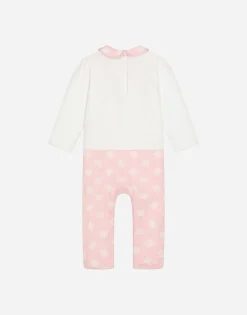 3-piece jersey gift set with all-over logo print