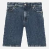 5-pocket denim shorts