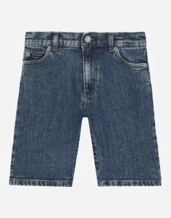 5-pocket denim shorts