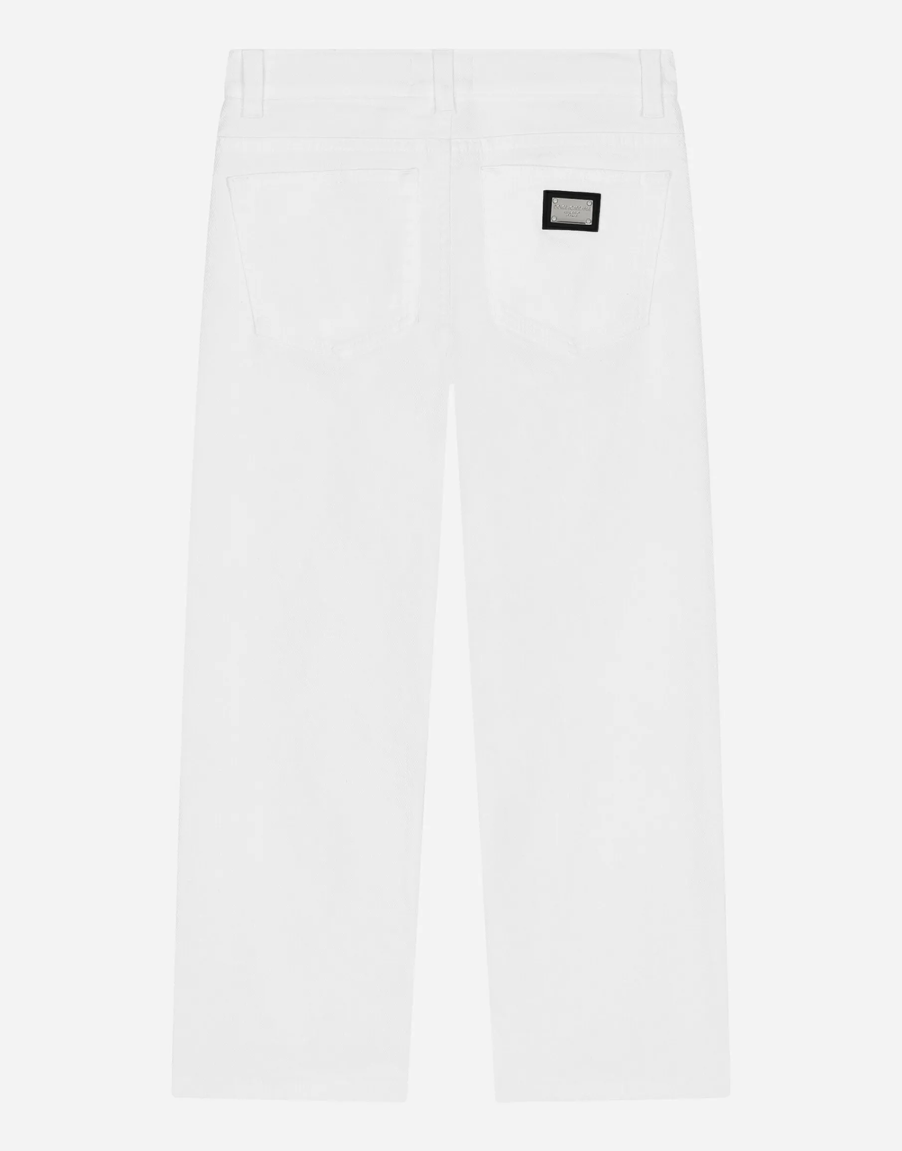 5-pocket ripped denim jeans