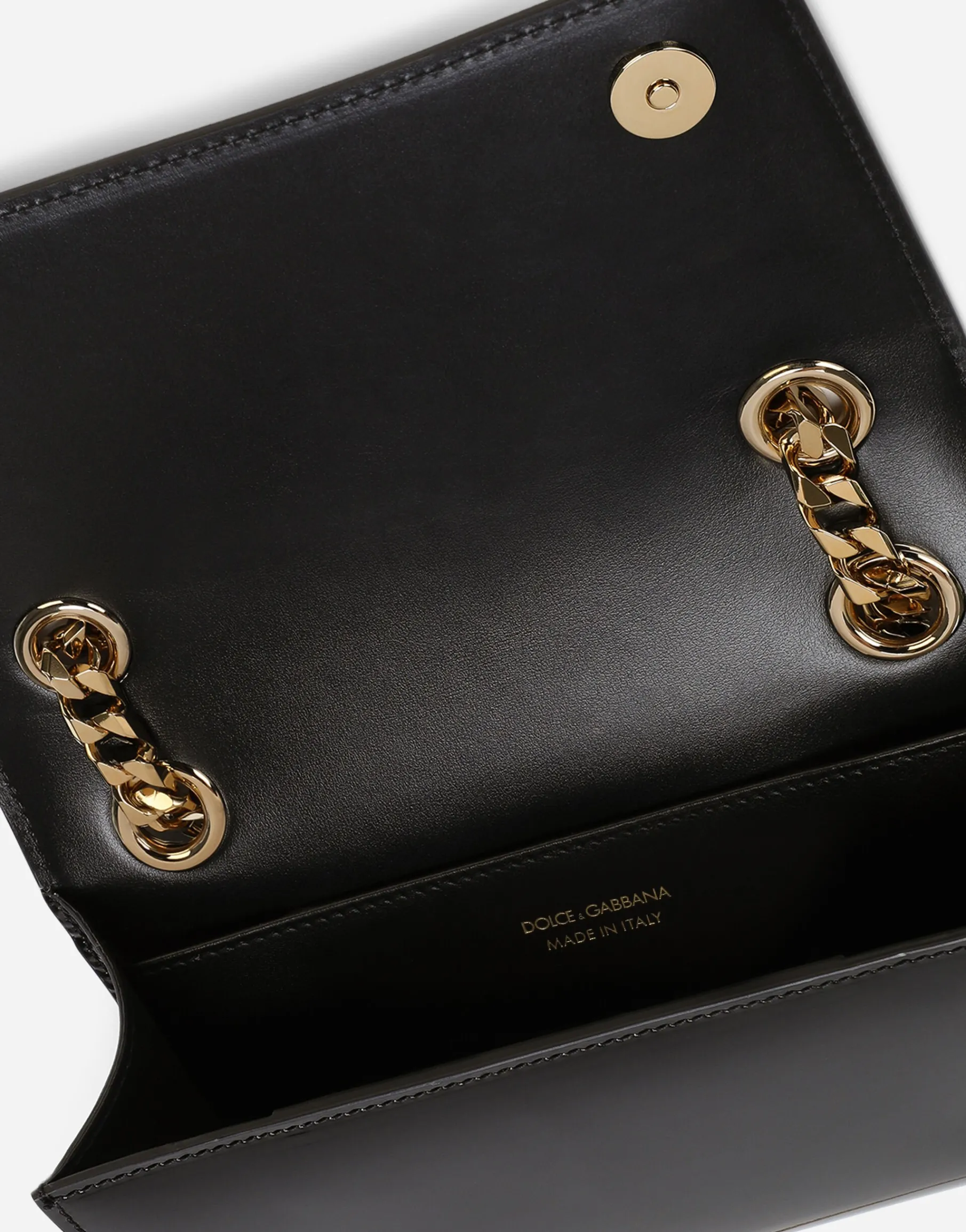 Polished calfskin 3.5 phone bag