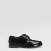 Polished calfskin Derby shoes