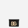 Polished calfskin DG micro bag