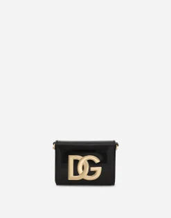 Polished calfskin DG micro bag