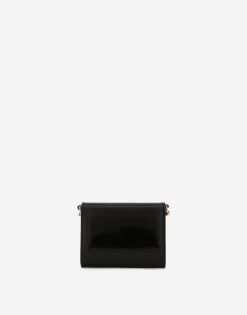 Polished calfskin DG micro bag