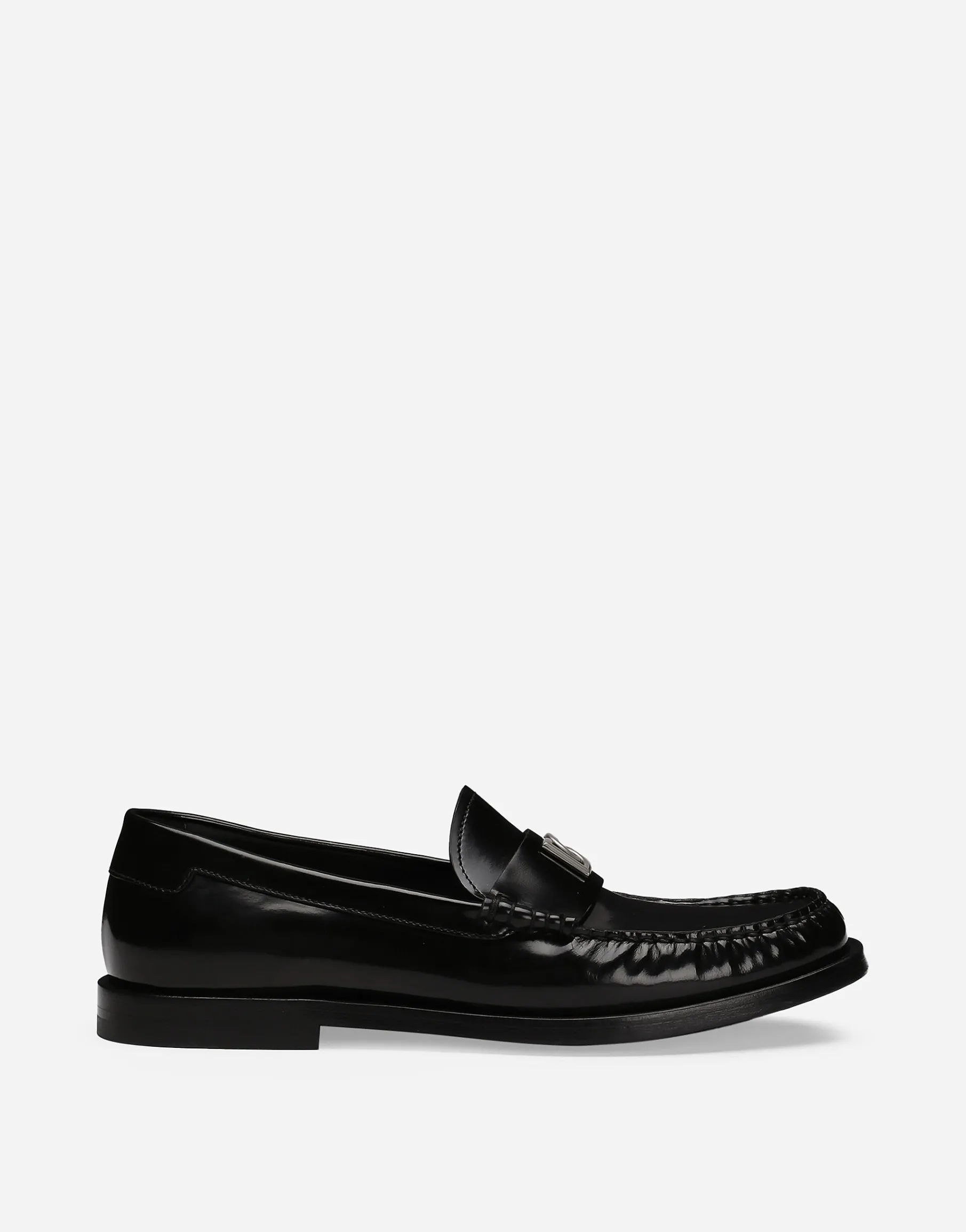 Polished calfskin loafers